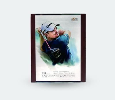 인물화골프패 싱글패 이글패 홀인원패