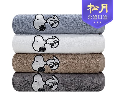 송월 스누피 리버40 140g 수건