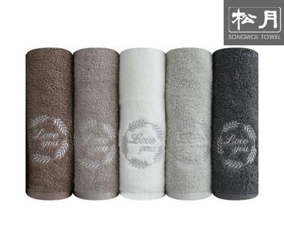 송월 호텔 라운드러브 150g 1p  수건