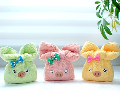 깜찍이돼지 주방타올