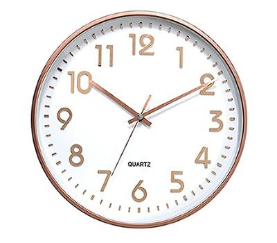 로즈골드인텍스벽시계 S300R