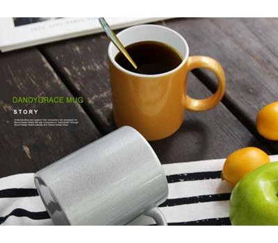 댄디그레이스 머그컵 골드펄,실키펄 355ml 12온스