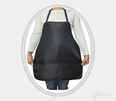 앞가리개 검정 앞치마